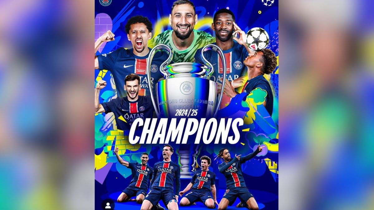 Read more about the article PSG crush Inter 5-0 to claim first Champions League title